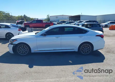 2019 Genesis G80 3.3T Sport из США, поврежденный, VIN KMHGN4JB3KU290992